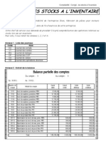 Les Stocks - Corrige