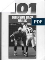 101 Defensive Back Drills Football