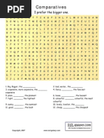 Comparative Ws