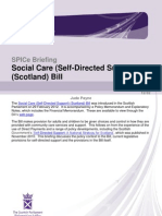 SB 12-32 Social Care (Self-Directed Support) (Scotland) Bill (845KB PDF