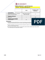 CONTENTS CHECKLIST - July 2012 Semester EAS101 - Aerospace Management