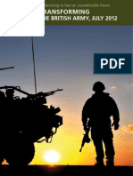 Transforming The British Army: Modernising To Face An Unpredictable Future