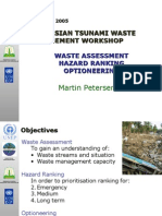 Post Asian Tsunami Waste Management Workshop