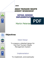 Post Asian Tsunami Waste Management Workshop Detail Design Implementation