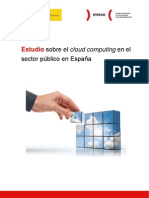 Estudio Sobre Cloud Computing en El Sector Público en España