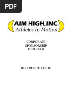 Corporate Sponsorship Program