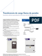 Paneles de Transferencia FG WILSON