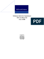 ISB Consulting Casebook Mckinsey