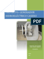 Proyecto Generador Electrico Casero