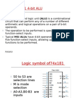 74x181 4-Bit ALU: Floyd, Digital Fundamentals, 10th Ed