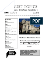 Trust Topics: Doncaster Civic Trust Newsletter