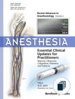 Recent Advances in Anesthesiology