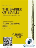 The Barber of Seville (overture) for Flute Quartet