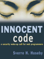 Innocent Code: A Security Wake-Up Call for Web Programmers