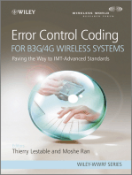 Error Control Coding for B3G/4G Wireless Systems: Paving the Way to IMT-Advanced Standards