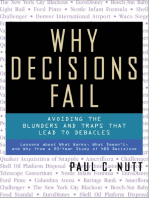 Why Decisions Fail: Avoiding the Blunders and Traps That Lead to Debacles