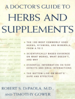 A Doctor's Guide to Herbs and Supplements