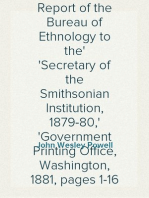 On the Evolution of Language
First Annual Report of the Bureau of Ethnology to the
Secretary of the Smithsonian Institution, 1879-80,
Government Printing Office, Washington, 1881, pages 1-16