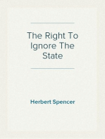 The Right To Ignore The State