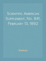 Scientific American Supplement, No. 841, February 13, 1892