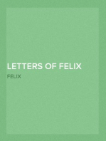 Letters of Felix Mendelssohn Bartholdy from Italy and Switzerland