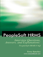 PeopleSoft HRMS Interview Questions, Answers, and Explanations