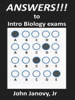 Answers to College Level Biology Exams