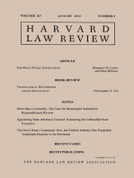 Harvard Law Review: Volume 127, Number 3 - January 2014