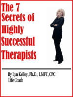 7 Secrets of Highly Successful Therapists