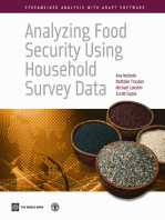 Analyzing Food Security using Household Surveys