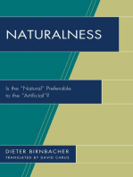 Naturalness: Is the “Natural” Preferable to the “Artificial”?