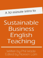 A 10 minute intro to Sustainable Business English Teaching