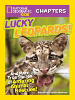 National Geographic Kids Chapters: Lucky Leopards: And More True Stories of Amazing Animal Rescues