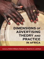 Dimensions of Advertising Theory and Practice in Africa