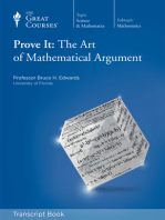 Prove It: The Art of Mathematical Argument (Transcript)