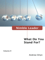 Nimble Leader Volume II: What Do You Stand For?