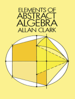 Elements of Abstract Algebra