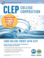 CLEP® College Composition 2nd Ed., Book + Online