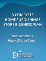 A Complete Home Furnishings Store Business Plan: How To Start A Home Décor Store