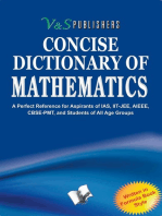 Concise Dictionary of Mathematics