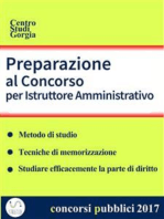 Preparazione al Concorso per Istruttore Amministrativo