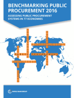 Benchmarking Public Procurement 2016: Assessing Public Procurement Systems in 77 Economies