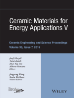Ceramic Materials for Energy Applications V: A Collection of Papers Presented at the 39th International Conference on Advanced Ceramics and Composites