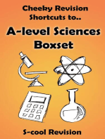 A-level Sciences Revision Boxset: Cheeky Revision Shortcuts