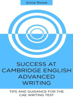 Success at Cambridge English: Advanced Writing