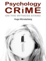 Psychology and crime