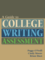 Guide to College Writing Assessment