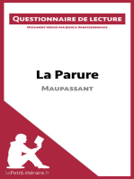 La Parure de Maupassant: Questionnaire de lecture