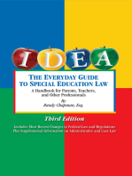 The Everyday Guide to Special Education Law: A Handbook for Parents, Teachers and Other Professionals, Third Edition