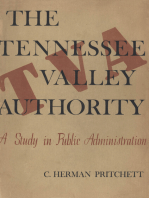 The Tennessee Valley Authority: A Study in Public Administration